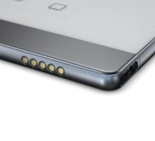 Close-up of the charging port on a remarkable 2